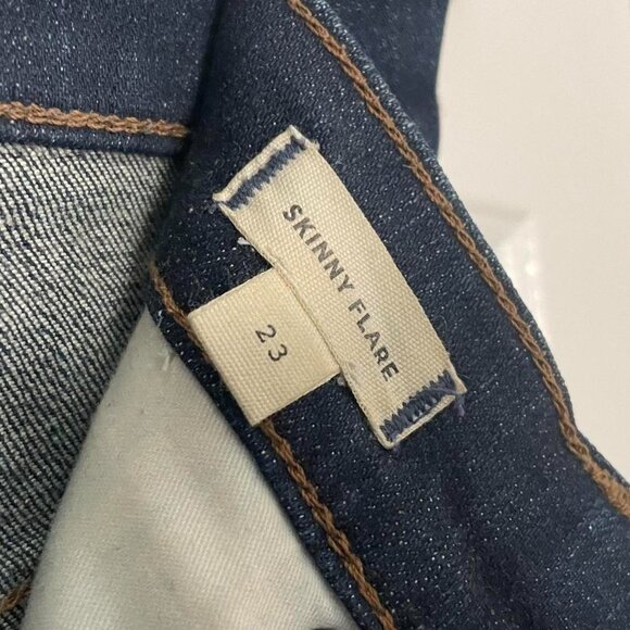 Madewell skinny flare hi-rise jeans in Colleton wash - Picture 3 of 4